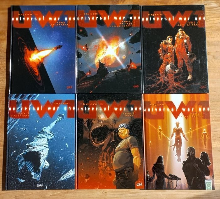 Universal War One T1 à T6 - Série complète - 6x C - EO/Ré - 6 Album - 1998/2006