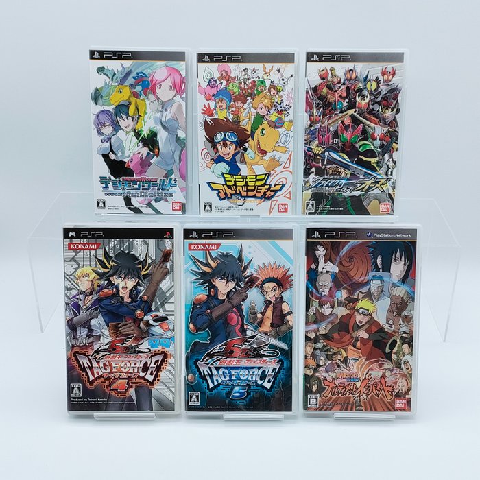 Sony - PlayStation Portable (PSP) Software Set of 6 - From Japan - Video game (6) - In original box