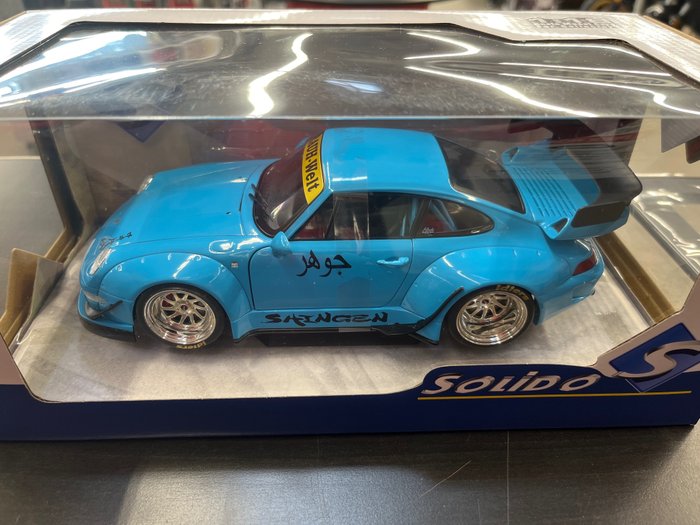 Solido 1:18 - 1 - Miniatura de carro de corrida - Porsche 911 RWB - 2022