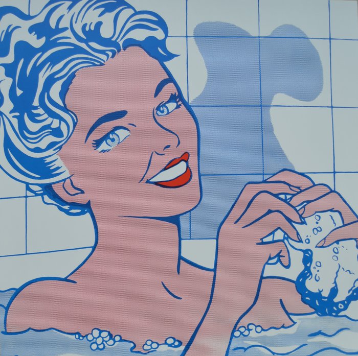 Roy Lichtenstein (1923-1997) - Woman in bath