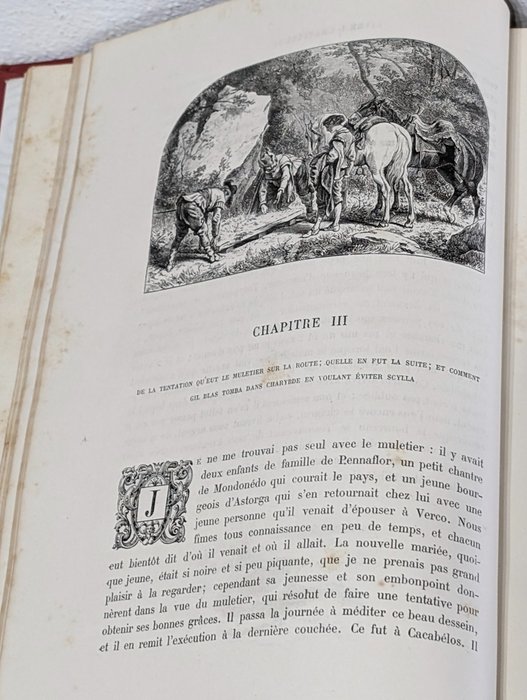 Le Sage / MM. Philippoteaux et Pellicer - Histoire de Gil Blas de Santillane - 1884