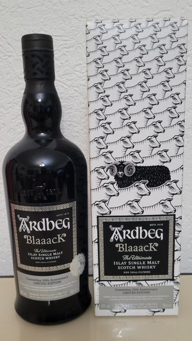 Ardbeg - BlaaacK Committee 20th Anniversary 2020 - Original bottling  - 700 ml