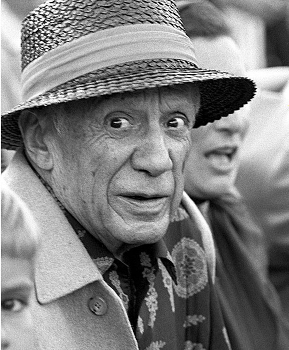 Hubertus Hierl - Picassos Augen (Fréjus - 7.8.1966)