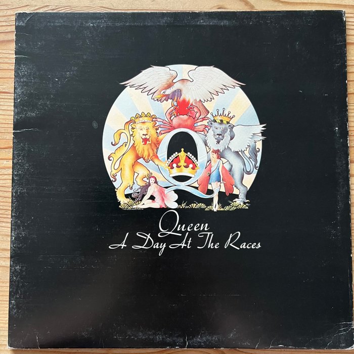 Queen - A Day At The Races [nice UK pressing] - LP-levy - 1976