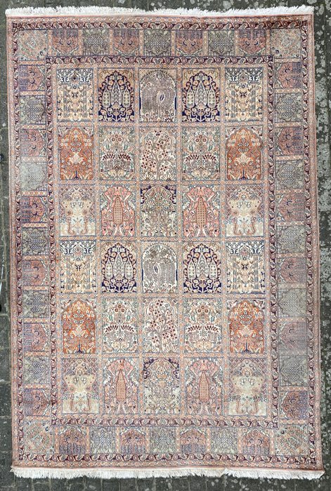 復古克什米爾絲綢 - 地毯 - 280 cm - 189 cm