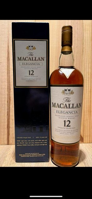 Macallan - Elegancia - Original bottling  - 1,0 litri