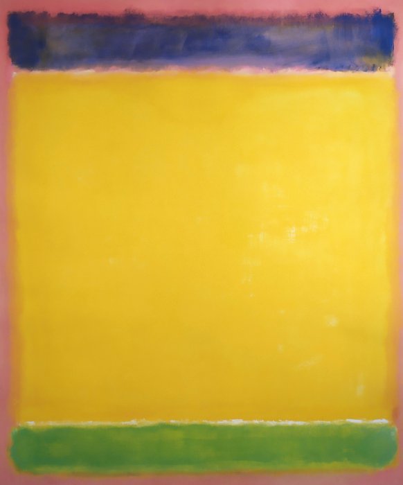Mark Rothko (1903-1970) (after) - "Untitled, (Blue, Yellow, Green, Red), 1954" [Authorized offset - 2023