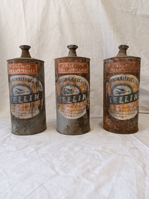 Bomba de gasolina (3) - Stelline - Ancien bidons d'essence stelline - 1910-1920