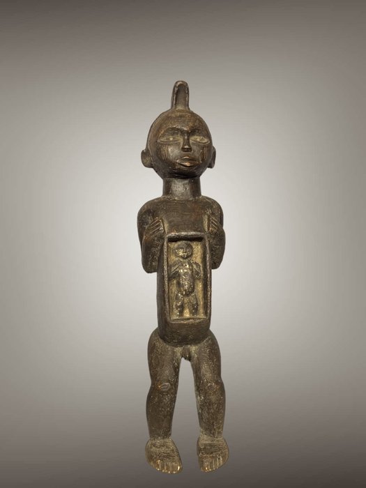 Statueta Fetche - 58 cm - DR Congo  (Fără preț de rezervă)