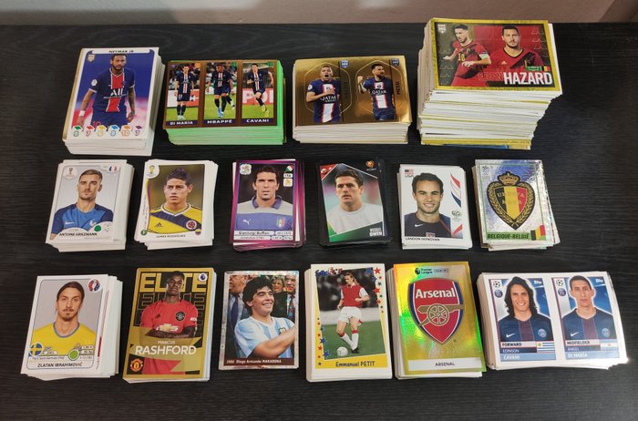 Panini & TOPPS - Various collection - 1557 Loose stickers