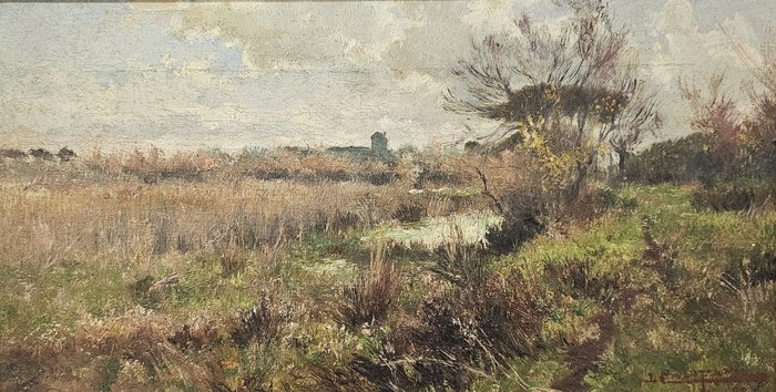 John Califano (1864-1924) - Paesaggio
