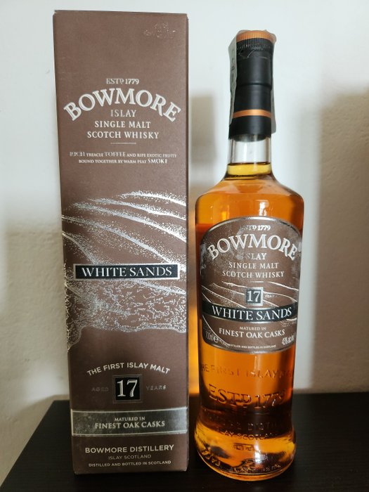 Bowmore 17 years old - White Sands - Original bottling  - 70 cl