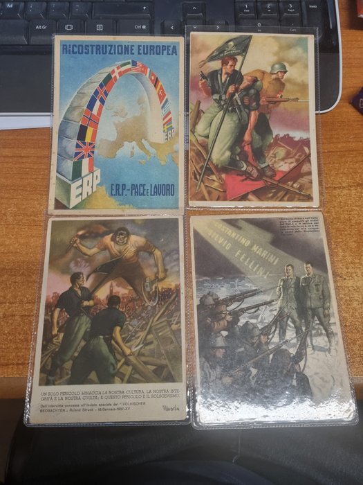 意大利 - 明信片 - 1936-1943