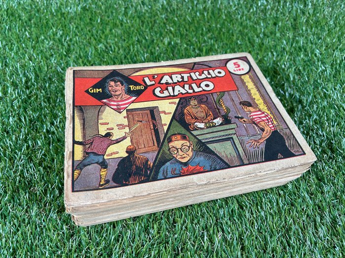 Gim Toro serie gialla - nn 1/76 cpl - Collana Juventus - 76 Album - Prima ediție - 1946
