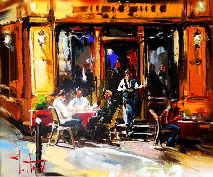 Jurij Frey - Café, Paris