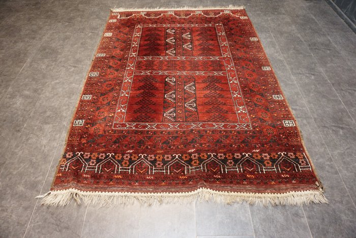 阿富汗哈吉鲁 - 地毯 - 247 cm - 177 cm