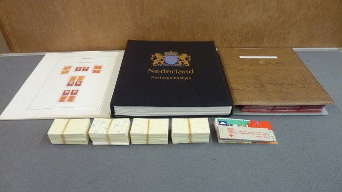 荷兰  - 收藏/PB 小册子 1964/2002/有许多计数块/组合/板错误在 2 册和松散。
