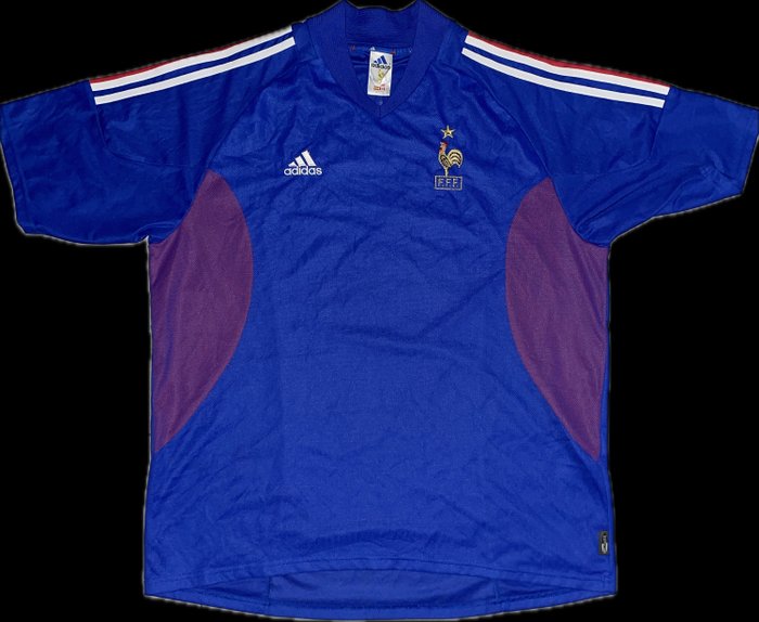 Francia - Campeonato Europeo de fútbol - Zinedine Zidane - 2002 - Camiseta de fútbol