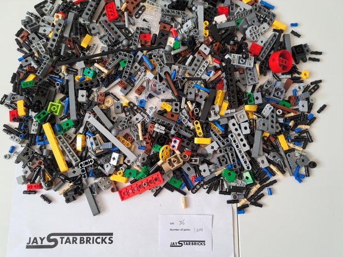 Lego - 1000 stuks Lego Technic stenen