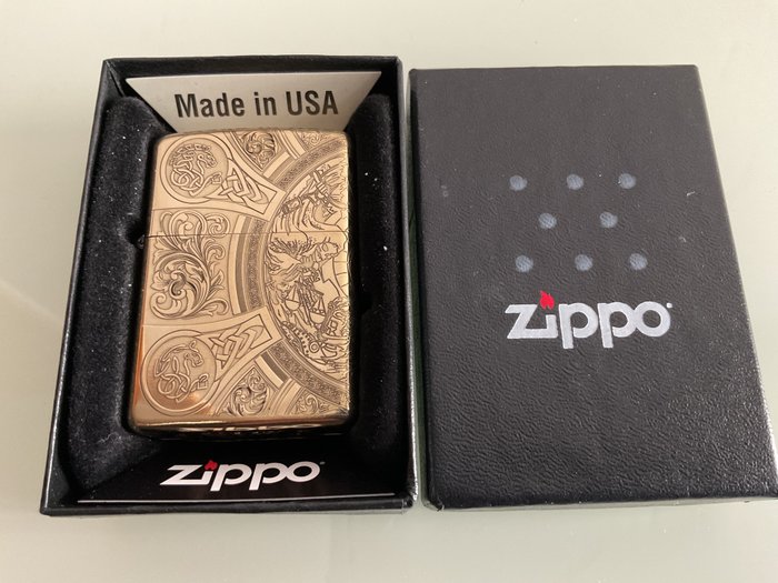 Zippo - Los 4 jinetes del apocalipsis - Pocket lighter - Brass