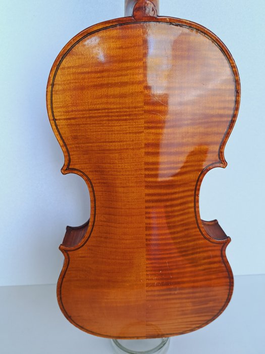Labelled Walter Muller,  Brand Brambach - Stradivarius -  - Violine - Deutschland - 1985