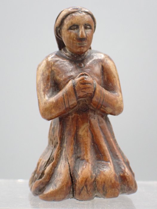 Santa Rita - 小雕像 - 木材（山毛櫸）