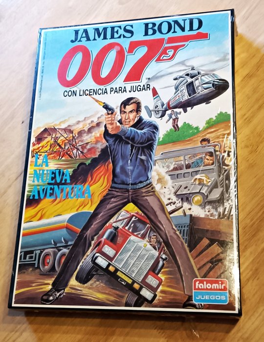 Brettspill (1) - Officially Licenced James Bond 007, la nueva aventura , con licencia para jugar - Kartong