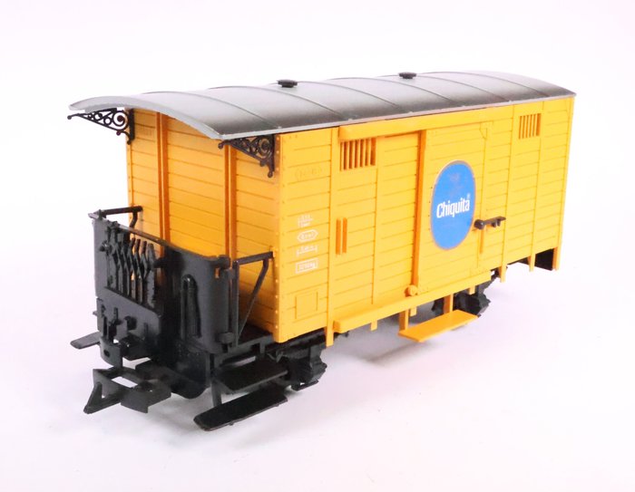 LGB G - 4033 - Wagon de marchandises pour trains miniatures (1) - Chariot à bananes 'Chiquita'