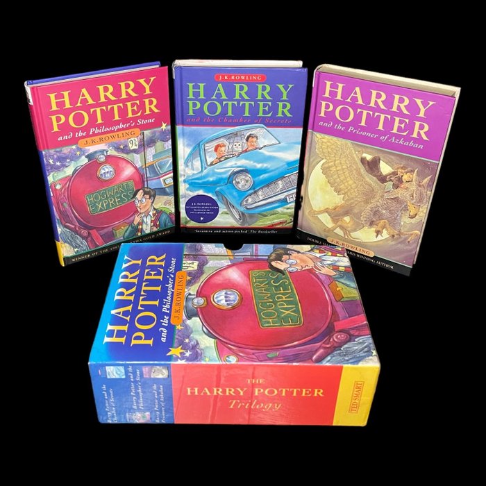 J.K. Rowling - {Copyright & Printing Errors} The Harry Potter Trilogy - 1997-1999