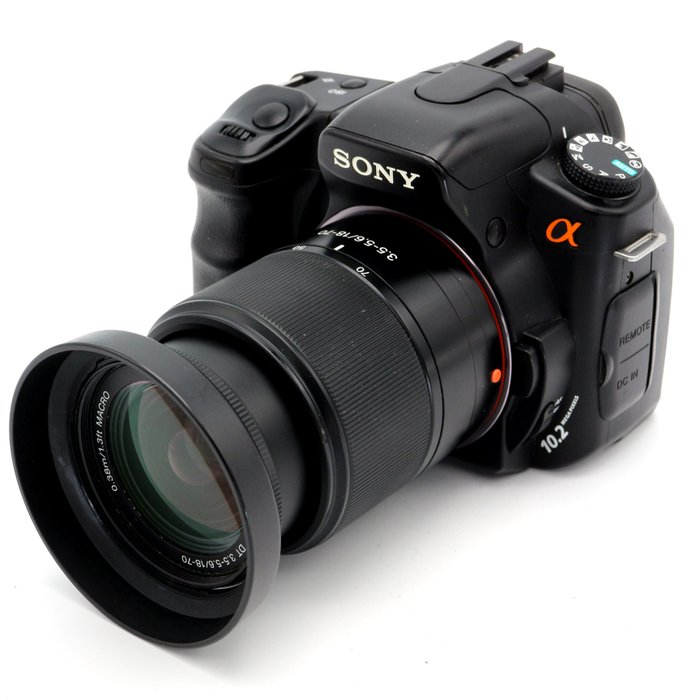 Sony DSLR-A200 + 18-70mm f/3.5-5.6 DT spiegelreflex #SONY QUALITY #SONY PRO Digitális tükörreflexes fényképezőgép (DSLR)