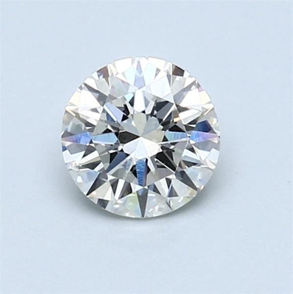 1 pcs Diamant - 0.72 ct - Rond - G - VS2