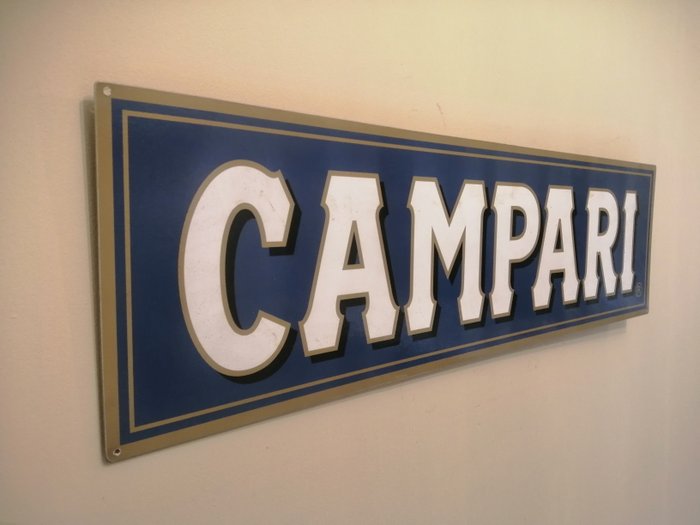 Campari Campari - Reklameplakat (1) - Campari - Jern (støbt/smeltet)