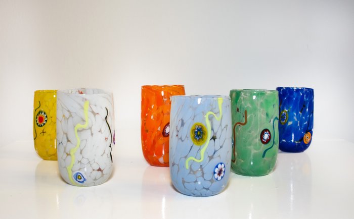 Ribes Atelier Murano - 杯具組 (6) - 穆拉諾 - 玻璃