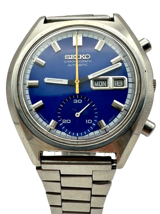 Seiko - Automatic Aquatimer Chronograph Blue Dial - Utan reservationspris - 471016 - Män - 1970-1979