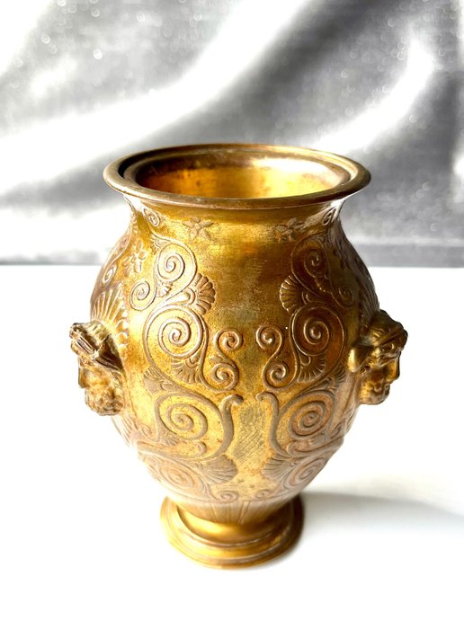 Ferdinand Barbediienne - Vase  - Bronze (vergoldet)