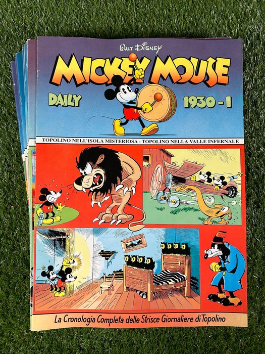 Mickey Mouse Cronologia completa delle strisce giornaliere di Topolino - Collana Gertie Daily - 14 Album - Prima ediție