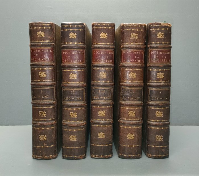 J. Peuchet - Dictionnaire Universel de La Géographie Commerçante - 1798-1799