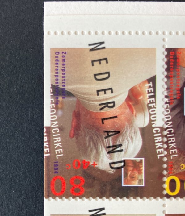 Nederland 1994 - Postzegelboekje met variëteit randversnijding - NVPH PB 49