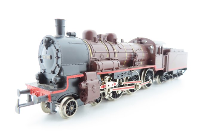 Primex H0 - Uit set 2701 - Locomotiva a vapore con tender (1) - Locomotiva a vapore Orient Express, tipo/serie 230F, digitale - SNCF