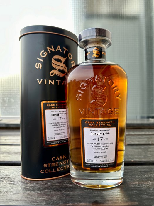 Orkney (HP) 2005 17 years old - Cask Strength Collection - Signatory Vintage  - b. 2023 - 70cl