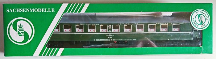 Sachsenmodelle H0 - 14329 - Επιβατικό τρένο μοντελισμού (1) - Αυτοκίνητο ύπνου WLABm - Sovetskie Železnye Dorogi (SŽD)