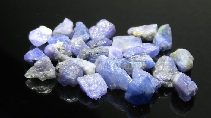 153.5 克拉 - 未經處理的天然丹泉石 - 原石 - 水晶- 30.7 g - (27)