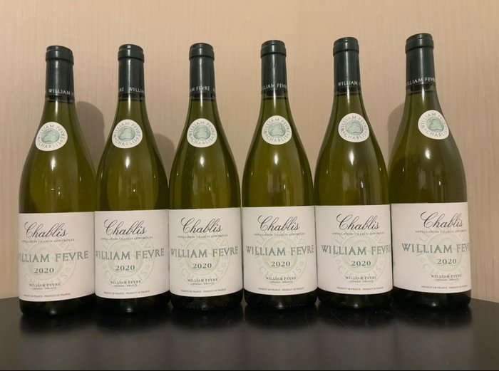 2020 Domaine William Fèvre, Chablis - Burgundia - 6 Bottles (0.75L)