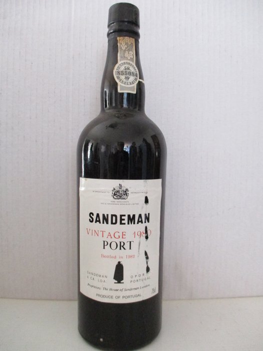 1980 Sandeman - Oporto Vintage Port - 1 Pullo (0.75L)