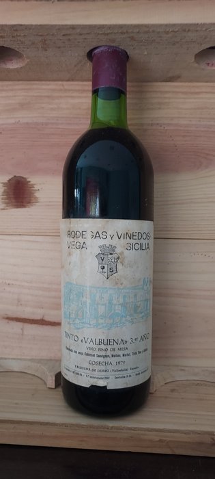 1979 Vega Sicilia, Valbuena 3º Año - Ribera del Duero - 1 Flaska (0,75 l)