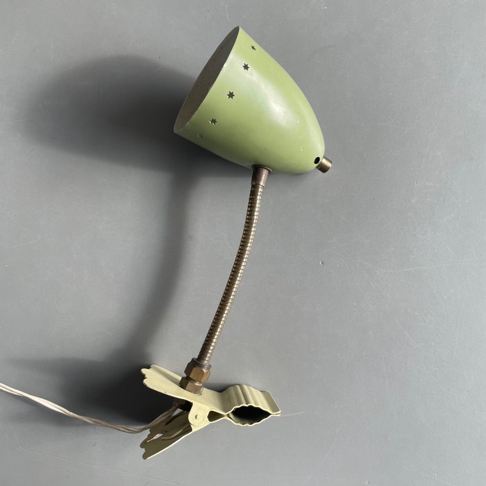 Lampă  de masă - Lampă cu clemă Ukkie - Alamă, Metal