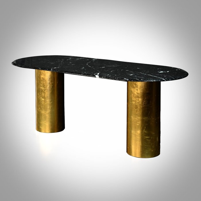 DFlab Studio - Dining table - NQ1 - nero marquinia