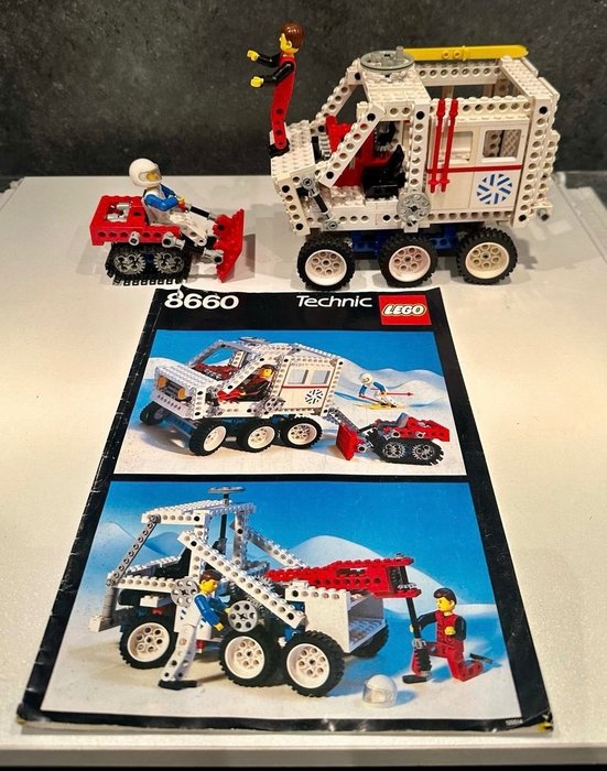 Lego - Teknik - 8660 - Arctic Rescue Unit - 1980-1990 - Danmark