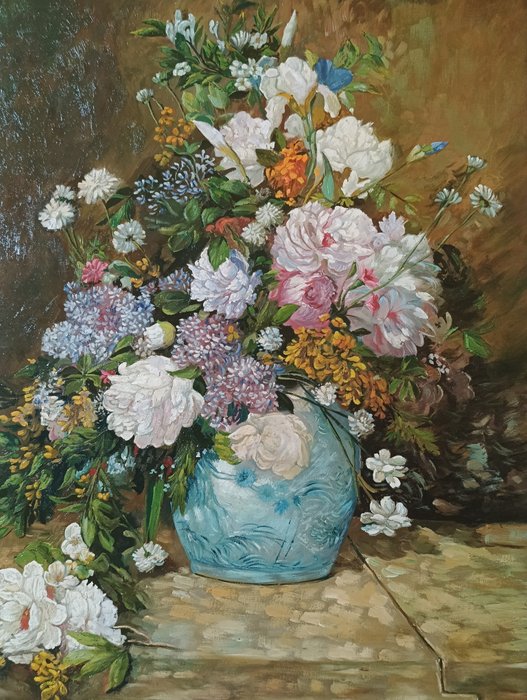 Scuola Italiana (XX),da Auguste Renoir - Le bouquet de fleurs