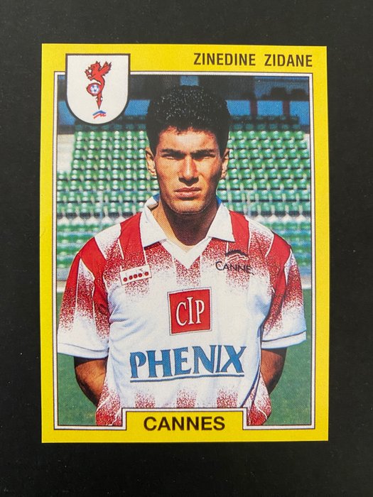 Panini - Foot 92 - Zinedine Zidane #43 Rookie sticker - 1 Sticker